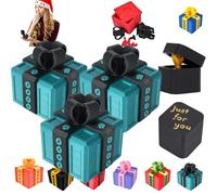 D'honneur doigt,Boîte Cadeau Really Annoying avec Rangement Coffret Boîte à Surprise Farce et Attrape 3D Figurine Inutile et Décalée pour Anniversaire Noël Boite Cadeau Noel (B-3pc)