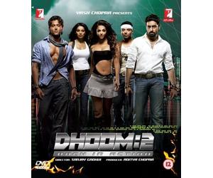 Dhoom 2 Back In Action Bollywood DVD With English Subtitles by Hrithik Roshan