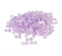 Dhoptical Lot de 100 étuis colorés pour lentilles de contact gauche et droite (violet transparent)
