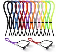 Dhoptical Lot de 12 sangles flottantes pour lunettes de soleil pour la pêche, la natation et la plongée, multicolore, Generic