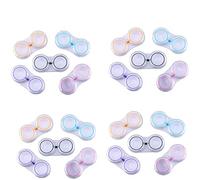 Dhoptical Lot de 20 étuis colorés pour lentilles de contact pour éviter les fuites