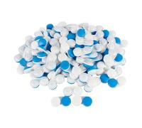 Dhoptical Lot de 50 étuis colorés pour lentilles de contact - Grande taille - Bleu