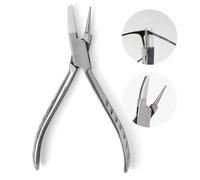 Dhoptical Pince à monture de lunettes, utilisée pour connecter des montures de lunettes, pince de réglage optique pour lunettes, plaquettes de nez, pinces, kit de réparation de lunettes