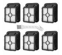 Dhoua Lot de 6 filtres de rechange 1866 pour aspirateurs Bissell CrossWave Pet Pro 1785 2306 2551 & 2554 CrossWave sans fil Max tout en un