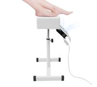 DHQCQL Chaise de soin des pieds, avec aspiration, hauteur réglable de 48 à 68 cm, repose-pieds, avec coussin en PVC, repose-jambes pour repose-jambes, salon de beauté et salon de manucure, jusqu'à 10