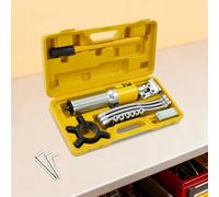 DHQCQL Extracteur de roulement hydraulique 10T, 3 mâchoires, extracteur de roulement hydraulique, avec boîte de rangement, extracteur de roulement hydraulique pour voiture