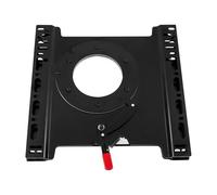 DHQCQL Siège pivotant universel - Base de siège pivotante - 0°/135°/180°/225° - 57 x 46,5 x 3 cm - Pour châssis de camping-car, caravane, van, camping-car, côté conducteur