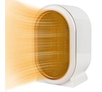 Dhqkqg Radiateur Soufflant,Chauffage D'appoint,Mini Radiateur Soufflant à Economie d'énergie en Céramique,Protection Contre les Surchauffes,Chauffage Portable 1200 W à Faible Consommation d'énergie