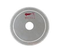 DHRCONPA 1/3pc 4inch 100mm Diamond Saw Blade 20mm Bore Cutting Disc For Glass Stone Amber Crystal Gemstone Tools