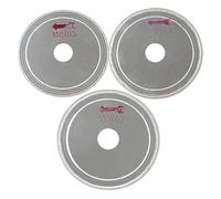 DHRCONPA 1/3pc 4inch 100mm Diamond Saw Blade 20mm Bore Cutting Disc For Glass Stone Amber Crystal Gemstone Tools