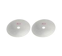DHRCONPA 8 Inch Arbor Hole 25 Mm Rim 0.65 Diamond Saw Blades Lapidary Cutting Disc Saws Jewelry Tools For Stone Tool