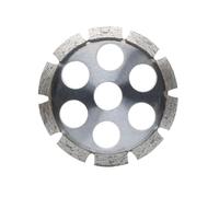 DHRCONPA Lame diamantée à pointe repliable 4"/5" 100/125 mm for jointoiement de murs en béton, scie circulaire à rainures