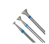 DHRCONPA Tête de polissage des ongles, disque de meulage, fraise en T, meuleuse, perceuse électrique diamantée, coupe-cuticules, outil de manucure