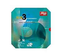 DHS Hurricane Neo 3 Caoutchouc de Tennis de Table Rouge 2,15 mm Unisexe, 2.15 mm