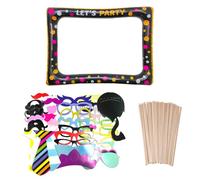 DHSBGWSX 1 cadre photo gonflable, 58 accessoires de fête et d'anniversaire