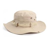 DHSBGWSX 1 chapeau de soleil pliable - Chapeau de protection solaire d'été - Beige - Chapeau de chasse - Respirant et confortable - Convient pour les voyages, la randonnée, l'alpinisme, beige, taille