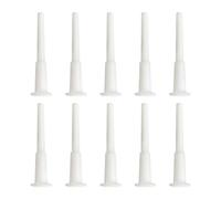 DHSBGWSX Lot de 10 bouchons d'air de gymnastique, de yoga, de fitness, de hockey - Blanc