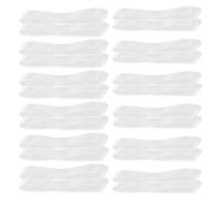 DHSBGWSX Lot de 12 paires de sangles transparentes pour chaussures à talons hauts, lacets de rechange pour chaussures à talons hauts, sangles transparentes anti-relâchement pour femmes, Couleur