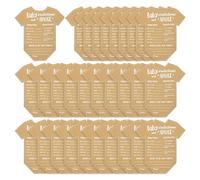 DHSBGWSX Lot de 30 cartes de prédiction, décorations de fête prénatale, cartes de prédiction pour bébé, cadeaux de fête prénatale, cartes de fête prénatale, décorations de fête prénatale unisexe