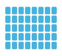 DHSBGWSX Lot de 40 coussinets de rechange en gel pour abdominaux, abdominaux et abdominaux