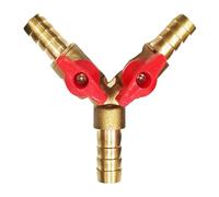 DHSBGWSX Vanne Tridirectionnelle en Y, Raccord et Inverseur de Tuyau d'Eau, Accessoires de Raccordement Pour Tuyaux d'Air, d'Eau et de Gaz Naturel