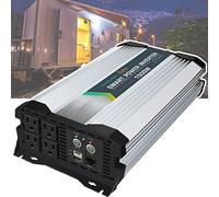 DHsdlpLU 1500w Onduleur à Onde Sinusoïdale Pure, Onduleurs Solaires, Ventilateur De Refroidissement à Conversion De Fréquence Silencieuse, DC 12v/24v à AC 110v/220v