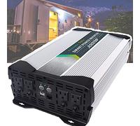 DHsdlpLU 3000/4000/6000w Onduleur à Onde Sinusoïdale Pure, Onduleurs Solaires, Ventilateur De Refroidissement à Conversion De Fréquence, DC 12v/24v à AC 110v/220v,6000W-24Vto110V