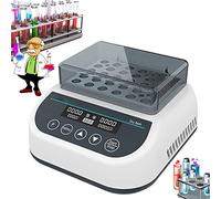 DHsdlpLU Bain-Marie thermostatique métallique, durée de Fonctionnement : 5 s à 23 h 59 Min, incubateur numérique de Laboratoire, précision d'affichage : 0,1 °C, 96 W,DBheating-DB10