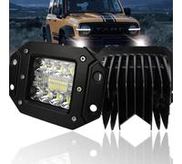 DHsdlpLU Barre Lumineuse LED Encastrée Projecteur pour Camion Tout Terrain SUV Pare Chocs Grille Éclairage De Travail Conduite Et Feu De Recul