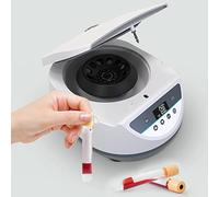 DHsdlpLU Centrifugeuse Basse Vitesse 5 ml/10 ml/15 ML, Affichage numérique, minutage : 10 s à 99 min/59 s, Ouverture Automatique, Deux programmes de démarrage Rapide,LC-8S