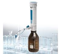 DHsdlpLU Distributeur De Liquide sur Bouteille, FenêTre NuméRique, Conception à Double Soupape De SéCurité, avec Adaptateur pour Bouteille De RéActif/Vis, pour Laboratoire,2-10ML