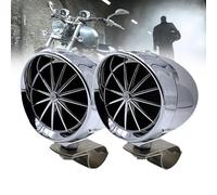 DHsdlpLU Haut-Parleur stéréo Bluetooth pour Moto, système de Haut-parleurs stéréo pour VTT, Radio Bluetooth, Haut-Parleur MP3 stéréo, Haut-Parleur sans Fil 3 Pouces 12 V