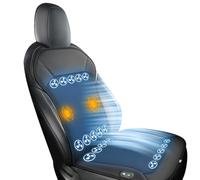 DHsdlpLU Housse de siège rafraîchissante d'été pour siège Avant de Voiture Coussin de siège de Voiture rafraîchissant 3 en 1 avec Massage et température,D