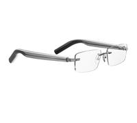 DHsdlpLU Intelligente Bluetooth-Sonnenbrille mit großem Rahmen, polarisierte Brille im Retro-Stil für Damen und Herren, Musikwiedergabe,Semi-Transparent-Gray