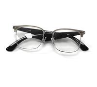 DHsdlpLU Lunettes Bluetooth intelligentes IA, Bluetooth 5.4, Traduction en Temps réel, Anti-lumière Bleue, appels HD, Lecture de Musique, Protection Contre,C
