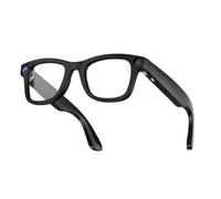DHsdlpLU Lunettes connectées pour Hommes et Femmes, Appareil Photo 800 W, Assistant Vocal IA, Bluetooth, Filtre de lumière Bleue et Verres de Protection UV