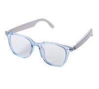 DHsdlpLU Lunettes de Soleil Bluetooth intelligentes surdimensionnées pour Femmes et Hommes, pour écouter de la Musique, Appeler, Porter confortablement,Blue