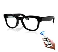 DHsdlpLU Lunettes de Soleil intelligentes pour Hommes et Femmes, Lunettes de Soleil Bluetooth avec 8 Millions de Pixels, Prise de Photos, Enregistrement de vidéos,Clear-Lens