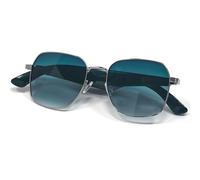 DHsdlpLU Lunettes de Soleil polarisées Bluetooth intelligentes avec IA, pour écouter de la Musique, Appeler, Protection UV400, Charge Rapide en 15 Minutes,Blue