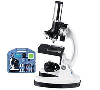 DHsdlpLU Microscope NuméRique Monoculaire 1200X, avec Kit D'Accessoires, pour L'éDucation Scientifique à L'éCole, pour Cadeau pour Enfants/Enfants/éTudiants