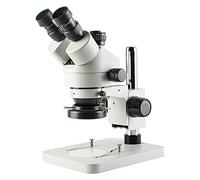 DHsdlpLU Microscope StéRéO Trinoculaire, Objectif Zoom Continu, 7-45X/3.5-45X/14-90X/14-180X/3.5-90X/3.5-180X, Interface De CaméRa Microscope 0.5X,3.5-45X