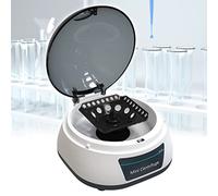 DHsdlpLU Mini centrifugeuse de Laboratoire à minuterie élevée, Vitesse et temporisation réglables pour microtubes à centrifuger, pour la séparation centrifuge,MC-4/7S