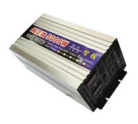 DHsdlpLU Onduleur à Onde Sinusoïdale Pure 4000w/5000w/6000w/8000w, Convertisseur De Tension DC 12v/24v/48v/60v à AC 220v, Onduleur D'énergie Solaire pour Voiture électrique,5000W-60V