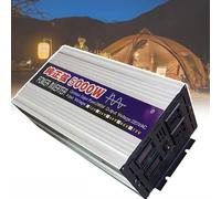 DHsdlpLU Onduleur à Onde SinusoïDale Pure, Convertisseur De Tension DC 12V/24V/48V/60V à AC 220V, Convertisseur De Tension 2000W/3000W/4000W/5000W, Onduleur Solaire,5000W-24V