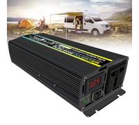 DHsdlpLU Onduleur De Voiture à Onde Sinusoïdale 800w, Convertisseur, Convertisseur De Puissance De Voiture, Crête De 4000w, avec écran LCD, pour L'extérieur,110V-24V