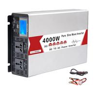 DHsdlpLU Onduleur sinusoïdal Pur (crête 4 000 W, 5 000 W, 6 000 W, 8 000 W), convertisseur de Puissance CC 12 V, 24 V, 48 V, 60 V vers CA 220 V,4000W-48V