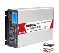 DHsdlpLU Onduleur sinusoïdal Pur (crête 4 000 W, 5 000 W, 6 000 W, 8 000 W), convertisseur de Puissance CC 12 V, 24 V, 48 V, 60 V vers CA 220 V,8000W-60V