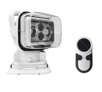 DHsdlpLU Projecteur De Recherche avec Rotation À 360° Télécommande LED Feu De Navigation Maritime Projecteur Stroboscopique Portable Lampe De Travail