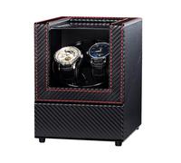 DHsdlpLU Remontoir Automatique Simple pour Montre avec Moteur Silencieux, Remontoir à troisième Vitesse, boîte de Rangement pour Montres Tandem, Style Swing Fashion B