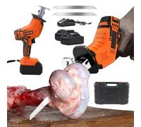 DHsdlpLU Scie à Os éLectrique 3000 TR/Min, Scie Alternative Portative sans Fil, 20V 4.0AH (Autonomie De La Batterie De 2 Heures), avec 2 Lames De Scie,B